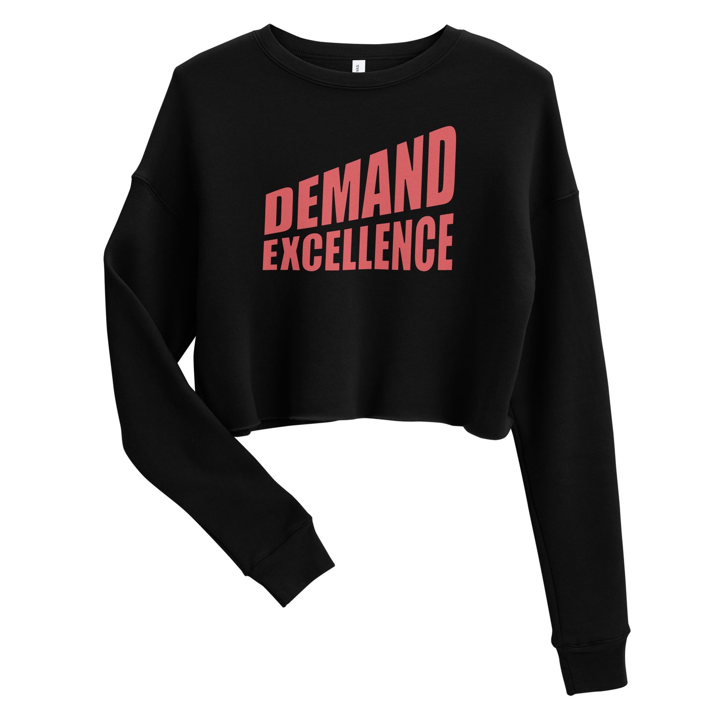 DEMAND EXCELLENCE Crop Sweatshirt