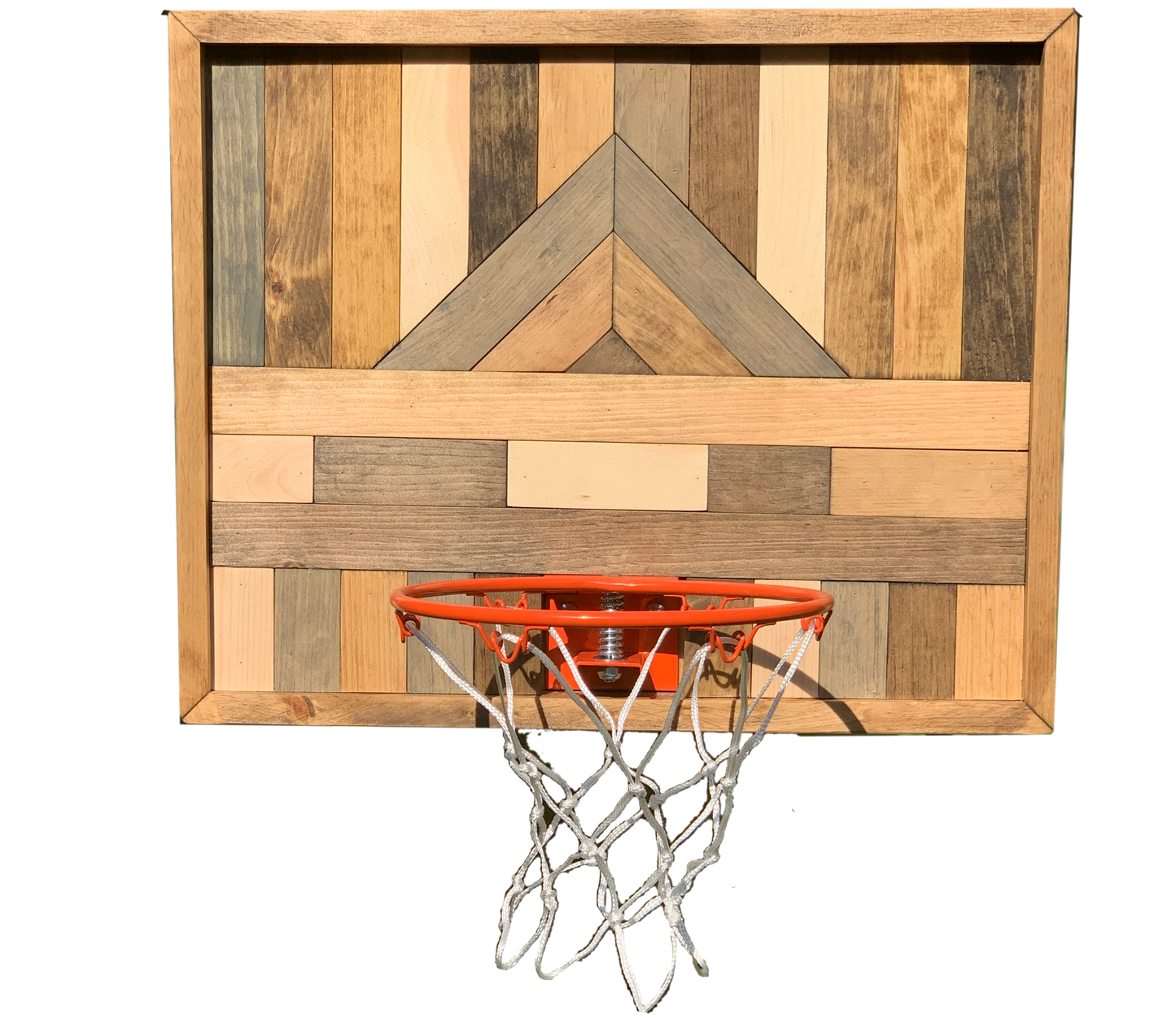 Natural Basketball Hoop Art