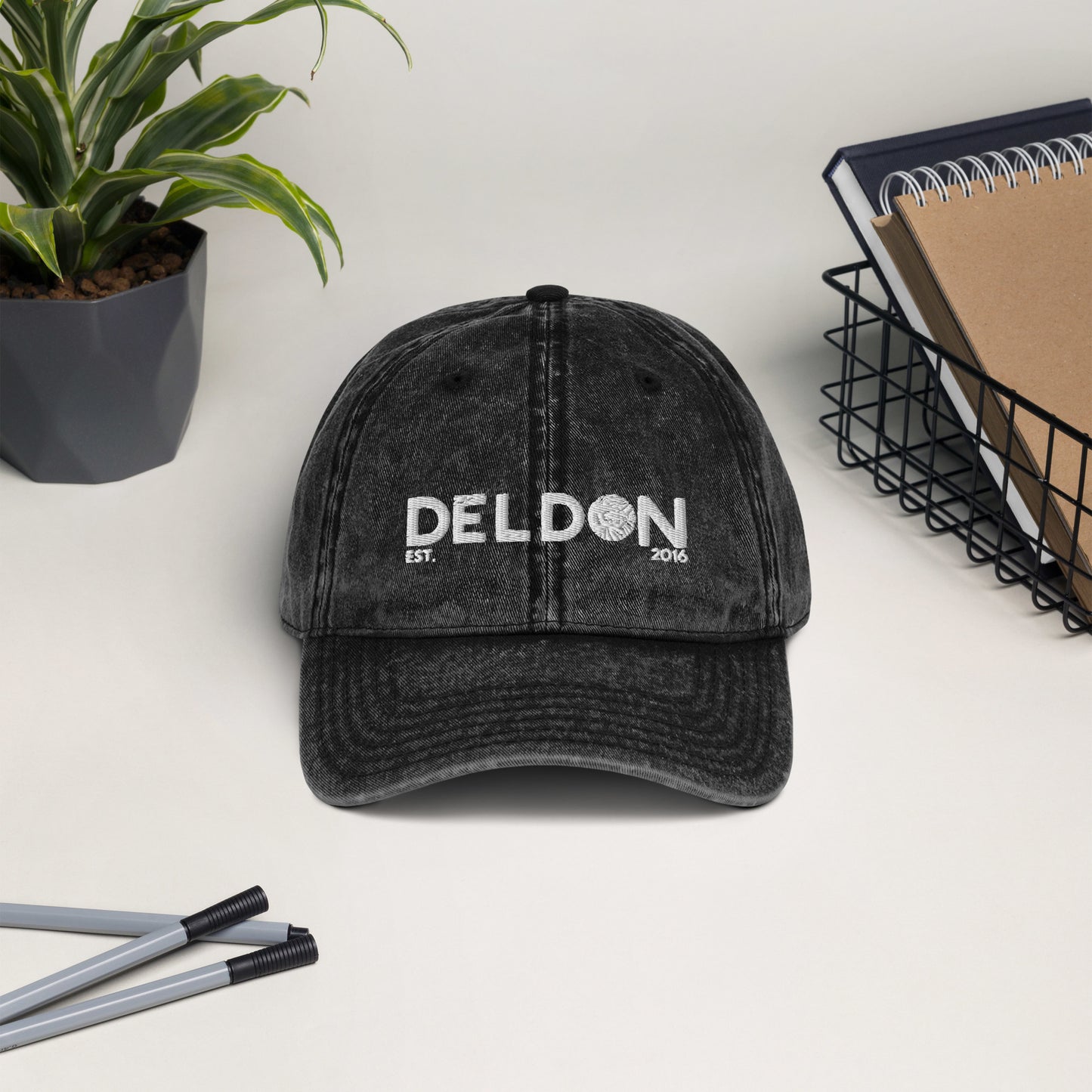 Deldon Vintage Cotton Twill Cap