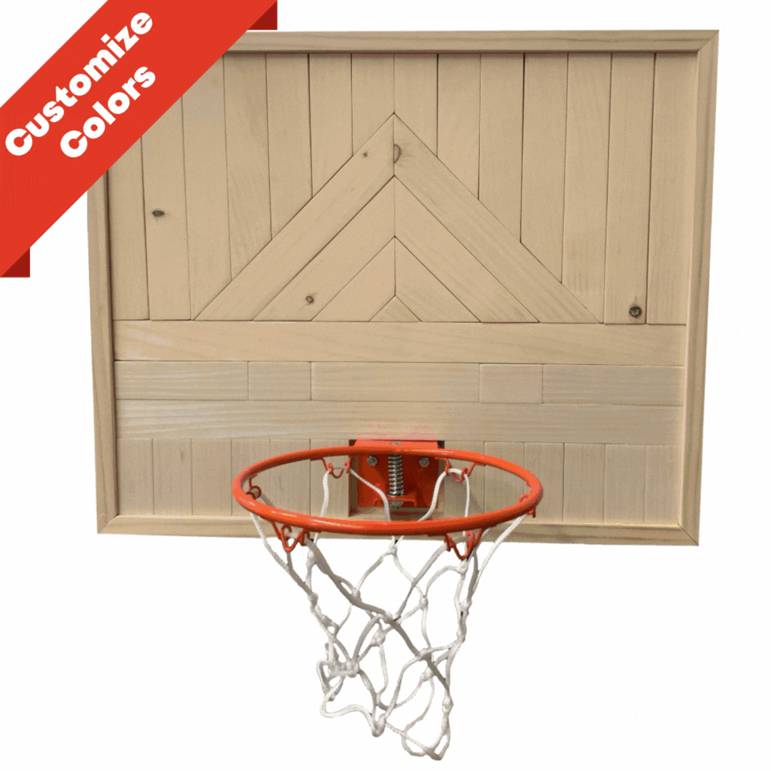 Custom Basketball Hoop Art