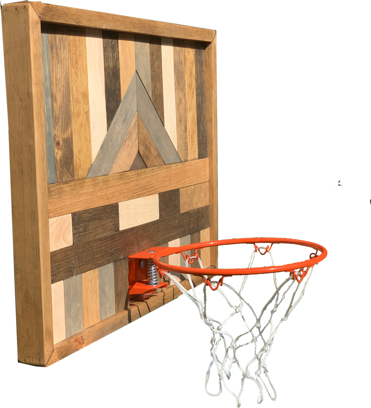 Natural Basketball Hoop Art