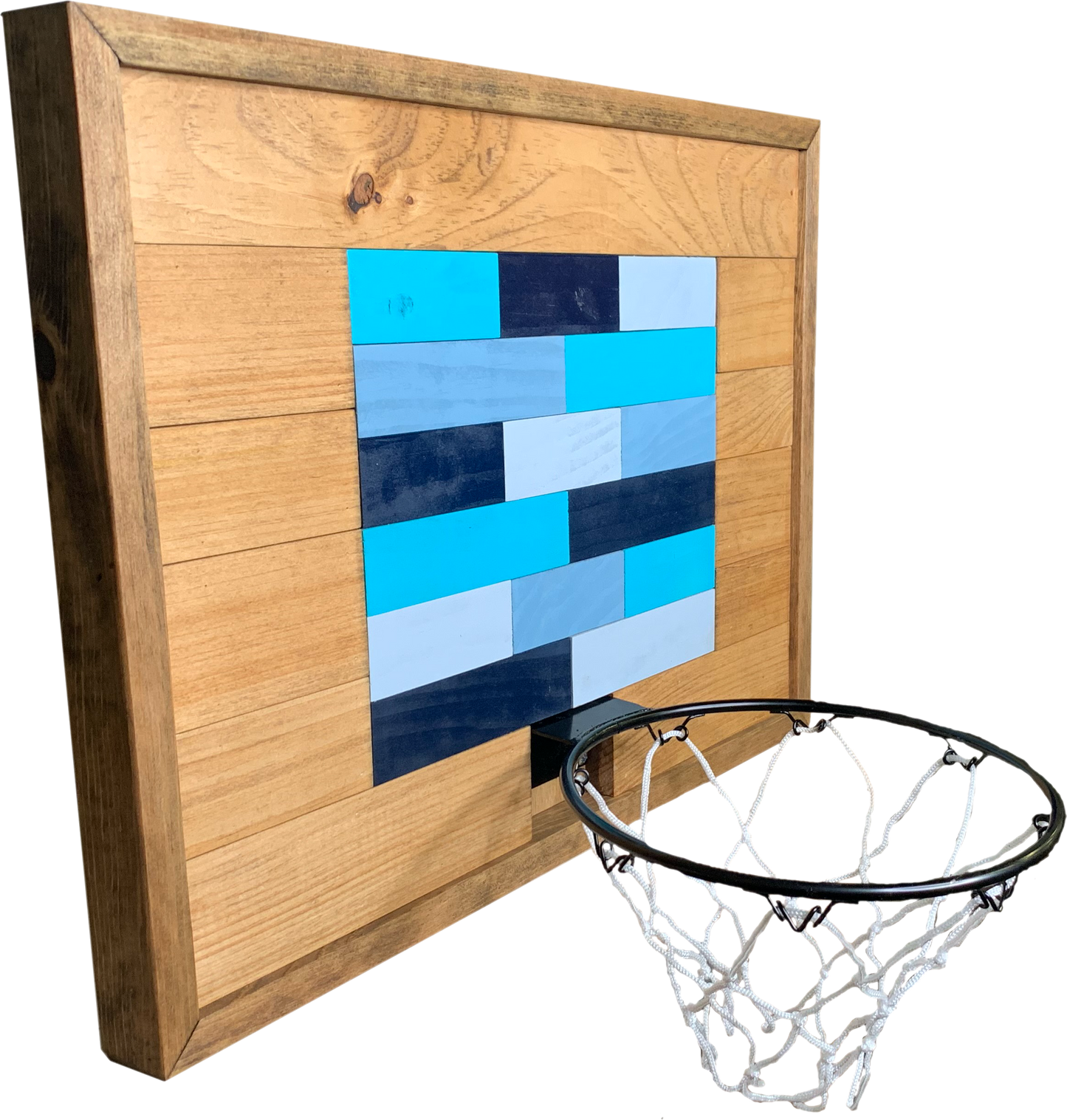 Brick Basketball Hoop Art