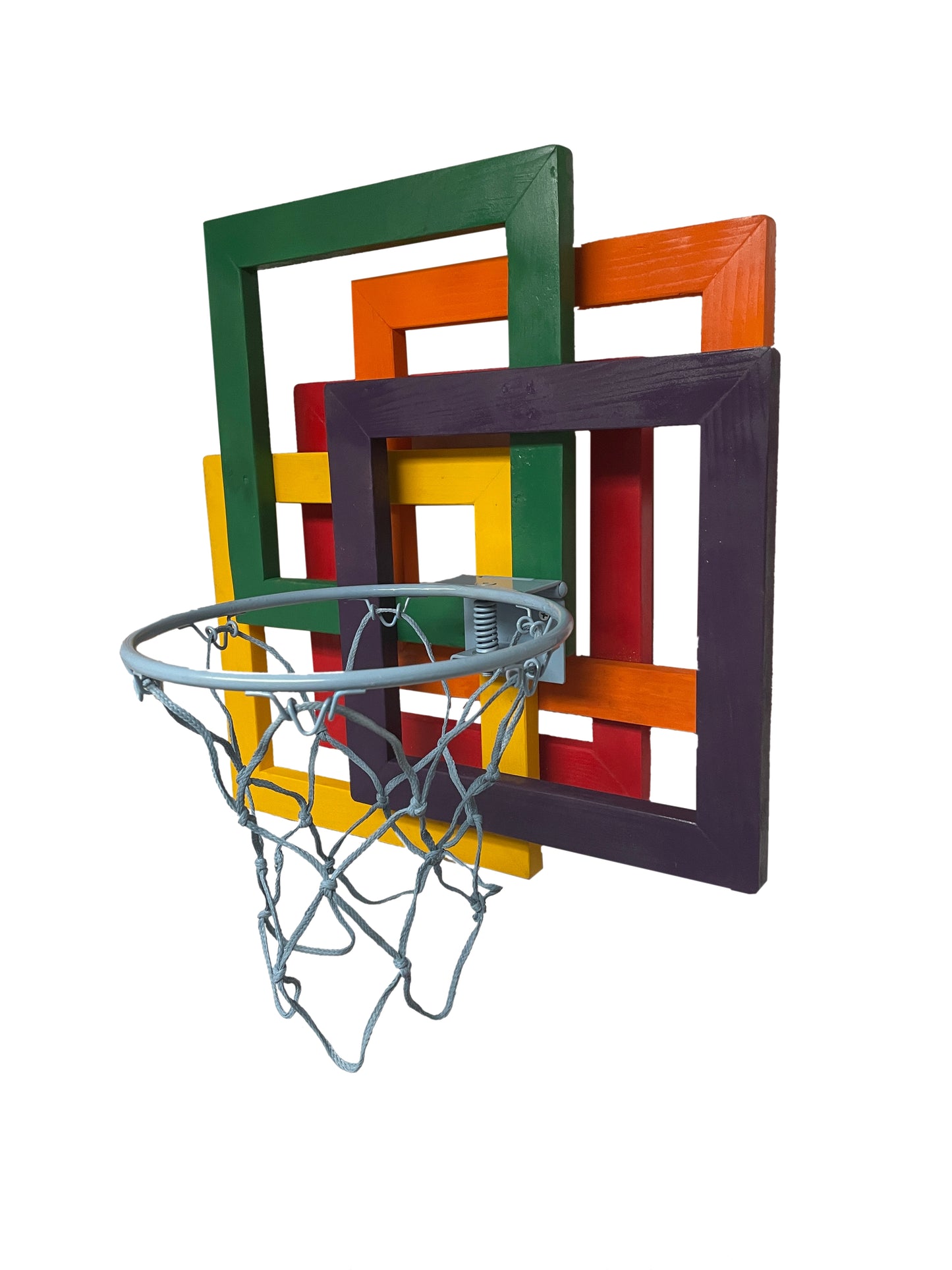 Rainbow 3D Basketball Hoop